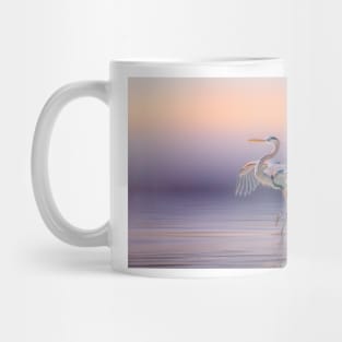 Sunset Heron Mug